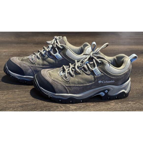Columbia Birke Trail Hiking Shoes Womens 9M All Terrain Trail Leather Gorpcore - Picture 1 of 11